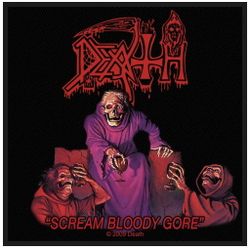 DEATH - SCREAM BLOODY GORE patch