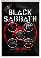 BLACK SABBATH - RED DEVIL Button Badge 5-Pack