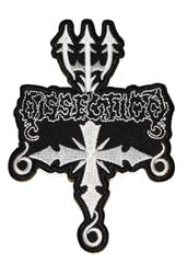 Dissection cross logo patch