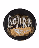 Gojira logo round patch