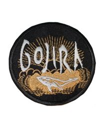 Gojira logo round patch