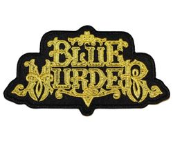 Blue murder logo patch