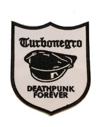 Turbonegro Deathpunk forever logo patch