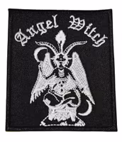 Angel witch logo patch