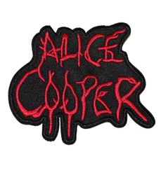 Alice Cooper logo patch