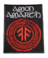 Amon amarth  logo patch