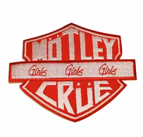 Motley crue Girls logo patch