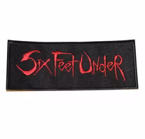 Six feet under logo patch