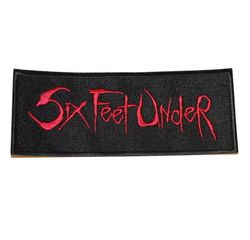 Six feet under logo patch