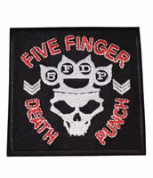 Five finger death punch logo patch