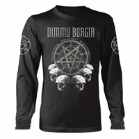 DIMMU BORGIR PURITANICAL EUPHORIC MISANTHROPIA (SKULLS) Long sleeve T-shirt