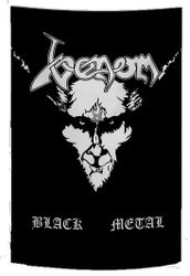 Venom Black metal posterflagga