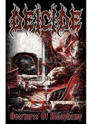 Deicide Overture of blasmhemy posterflagga