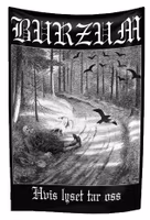 Burzum Hvis lyset tar oss posterflagga