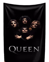 Queen Faces posterflagga