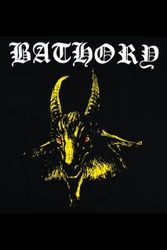 Bathory yellow goat posterflagga