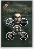 CRADLE OF FILTH - HAMMER OF THE WITCHES / DANI  Badge 5-Pack