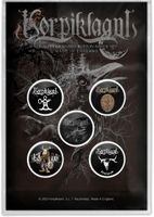KORPIKLAANI - RAVEN  Badge 5-Pack