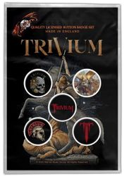 TRIVIUM - IN THE COURT OF THE DRAGON  Badge 5-Pack