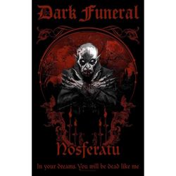 DARK FUNERAL - NOSFERATU posterflagga