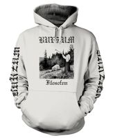 BURZUM FILOSOFEM 3 2018 white Hoodie