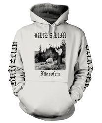 BURZUM FILOSOFEM 3 2018 white Hoodie