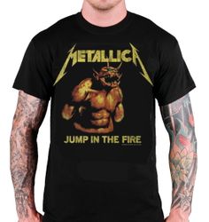 METALLICA JUMP IN THE FIRE VINTAGE T-Shirt