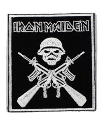 Iron maiden Eddie guns patch
