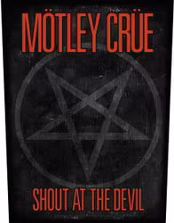MOTLEY CRUE - SHOUT AT THE DEVIL Backpatch