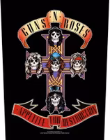 GUNS N' ROSES - APPETITE FOR DESTRUCTION  Back Patch