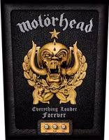 MOTORHEAD - EVERYTHING LOUDER FOREVER  Backpatch