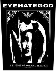 EYEHATEGOD - A HISTORY OF NOMADIC BEHAVIOR Back Patch