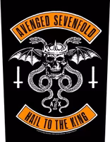 AVENGED SEVENFOLD - BIKER  Backpatch