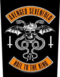 AVENGED SEVENFOLD - BIKER  Backpatch