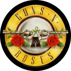 GUNS N' ROSES - BULLET LOGO Backpatch