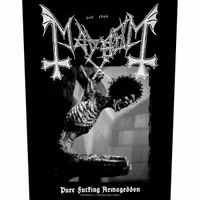 MAYHEM - PURE FUCKING ARMAGEDDON Backpatch
