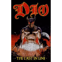 DIO - LAST IN LINE posterflagga