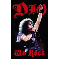 DIO - WE ROCK posterflagga