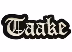 Taake logo patch