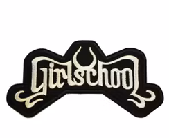 Girlschool logo patch