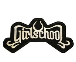 Girlschool logo patch