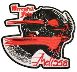 Mercyful fate Melissa logo patch