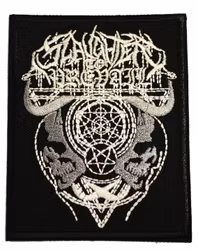 Slaughter to prevail skulls logo patch