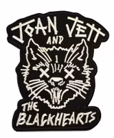 Joan Jett and the blackhearts logo patch