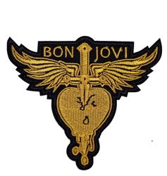 Bon jovi logo patch