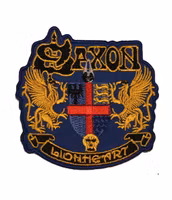 Saxon Lionheart logo patch