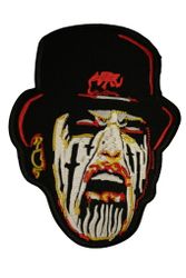 King diamond head logo patch