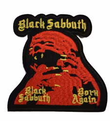 Black sabbath Born again logo patch