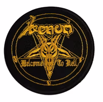 Venom Welcome to hell logo patch