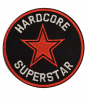 Hardcore superstar logo patch